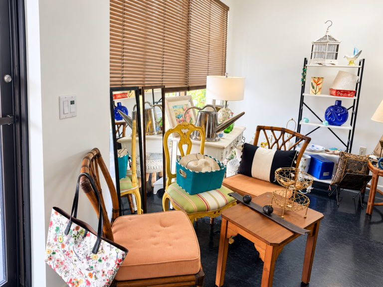 OceanSide Resale store interior with furniture and resale items